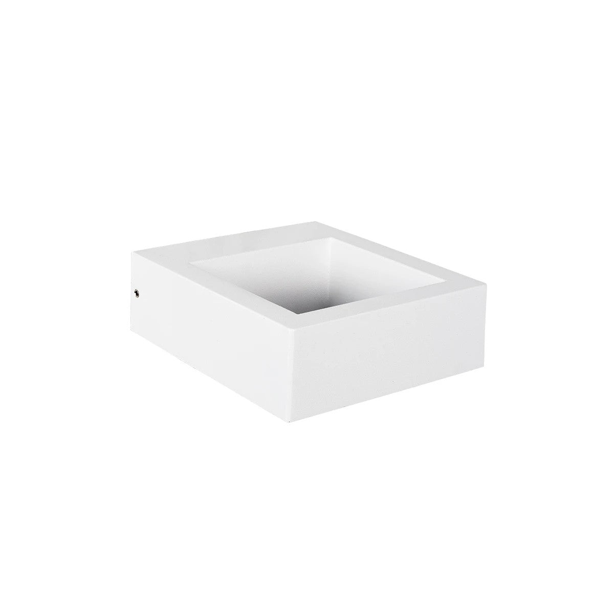kelvo® AURA KLV-101-0118 Μοντέρνο Φωτιστικό Τοίχου - Απλίκα LED 7W 875lm 45° AC 220-240V Αδιάβροχο IP65 Θερμό Λευκό 2700K - Bridgelux COB Chip & TÜV SÜD Driver - Λευκό Ματ - Μ15 x Π12.5 x Υ4.5cm - 5 Χρόνια Εγγύηση