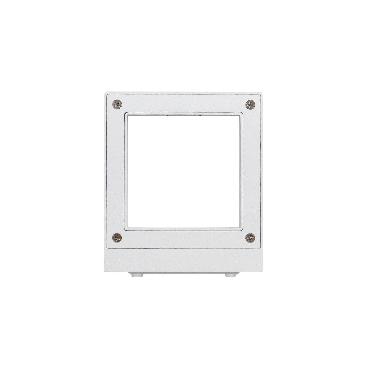 kelvo® AURA KLV-101-0118 Μοντέρνο Φωτιστικό Τοίχου - Απλίκα LED 7W 875lm 45° AC 220-240V Αδιάβροχο IP65 Θερμό Λευκό 2700K - Bridgelux COB Chip & TÜV SÜD Driver - Λευκό Ματ - Μ15 x Π12.5 x Υ4.5cm - 5 Χρόνια Εγγύηση