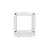 kelvo® AURA KLV-101-0118 Μοντέρνο Φωτιστικό Τοίχου - Απλίκα LED 7W 875lm 45° AC 220-240V Αδιάβροχο IP65 Θερμό Λευκό 2700K - Bridgelux COB Chip & TÜV SÜD Driver - Λευκό Ματ - Μ15 x Π12.5 x Υ4.5cm - 5 Χρόνια Εγγύηση
