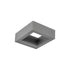 kelvo® AURA KLV-101-0117 Μοντέρνο Φωτιστικό Τοίχου - Απλίκα LED 7W 875lm 45° AC 220-240V Αδιάβροχο IP65 Θερμό Λευκό 2700K - Bridgelux COB Chip & TÜV SÜD Driver - Γκρι Ανθρακί Ματ - Μ15 x Π12.5 x Υ4.5cm - 5 Χρόνια Εγγύηση