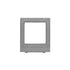 kelvo® AURA KLV-101-0117 Μοντέρνο Φωτιστικό Τοίχου - Απλίκα LED 7W 875lm 45° AC 220-240V Αδιάβροχο IP65 Θερμό Λευκό 2700K - Bridgelux COB Chip & TÜV SÜD Driver - Γκρι Ανθρακί Ματ - Μ15 x Π12.5 x Υ4.5cm - 5 Χρόνια Εγγύηση