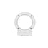 kelvo® AURA KLV-101-0115 Μοντέρνο Φωτιστικό Τοίχου - Απλίκα LED 7W 875lm 45° AC 220-240V Αδιάβροχο IP65 Θερμό Λευκό 2700K - Bridgelux COB Chip & TÜV SÜD Driver - Λευκό Ματ - Μ15 x Π13 x Υ4.5cm - 5 Χρόνια Εγγύηση