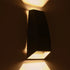 kelvo® FLUX KLV-101-0120 Μοντέρνο Φωτιστικό Τοίχου - Απλίκα LED 6W 750lm 30° AC 220-240V Αδιάβροχο IP65 Θερμό Λευκό 2700K - Bridgelux COB Chip & TÜV SÜD Driver - Γκρι Ανθρακί Ματ - Μ5 x Π8.5 x Υ17cm - 5 Χρόνια Εγγύηση