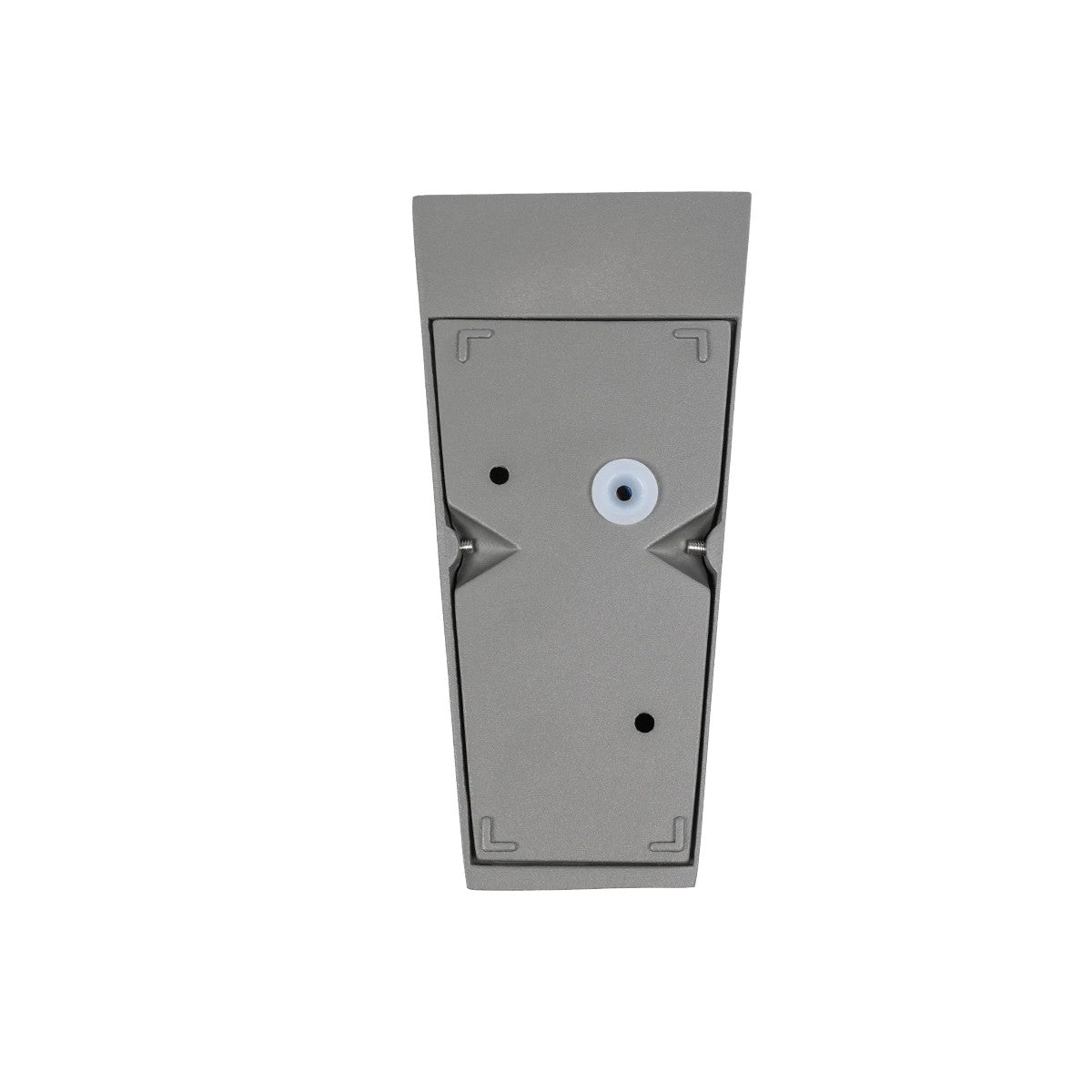 kelvo® FLUX KLV-101-0120 Μοντέρνο Φωτιστικό Τοίχου - Απλίκα LED 6W 750lm 30° AC 220-240V Αδιάβροχο IP65 Θερμό Λευκό 2700K - Bridgelux COB Chip & TÜV SÜD Driver - Γκρι Ανθρακί Ματ - Μ5 x Π8.5 x Υ17cm - 5 Χρόνια Εγγύηση