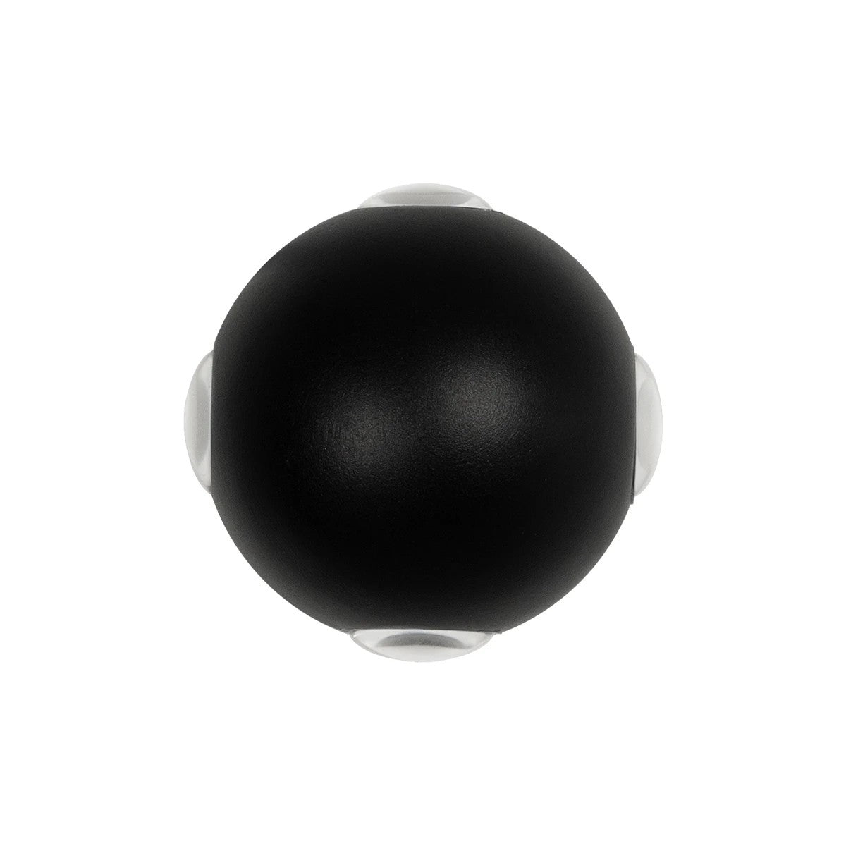 GLOBOSTAR® VEGA 60673 Μοντέρνο Φωτιστικό Τοίχου - Απλίκα LED 12W 1500lm 30° AC 220-240V Αδιάβροχο IP65 Θερμό Λευκό 2700K - Bridgelux COB Chip & TÜV SÜD Driver - Μαύρο Ματ - Μ10 x Π7.5 x Υ10cm - 5 Χρόνια Εγγύηση - ledmania.gr