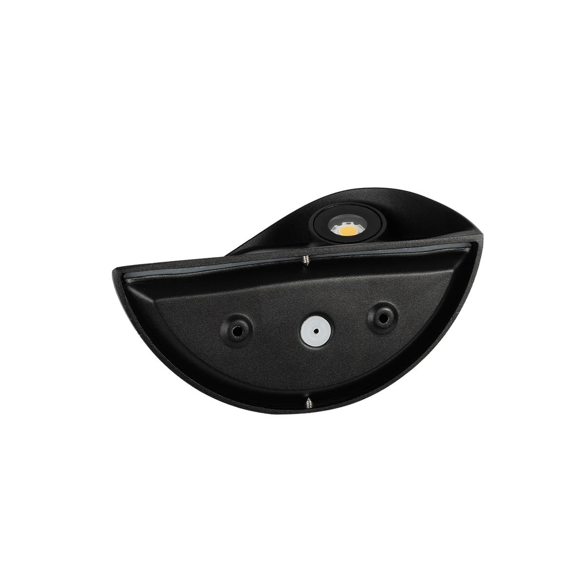 GLOBOSTAR® SELENE 60674 Μοντέρνο Φωτιστικό Τοίχου - Απλίκα LED 5W 625lm 90° AC 220-240V Αδιάβροχο IP65 Θερμό Λευκό 2700K - Bridgelux COB Chip & TÜV SÜD Driver - Μαύρο Ματ - Μ20 x Π9 x Υ12cm - 5 Χρόνια Εγγύηση - ledmania.gr
