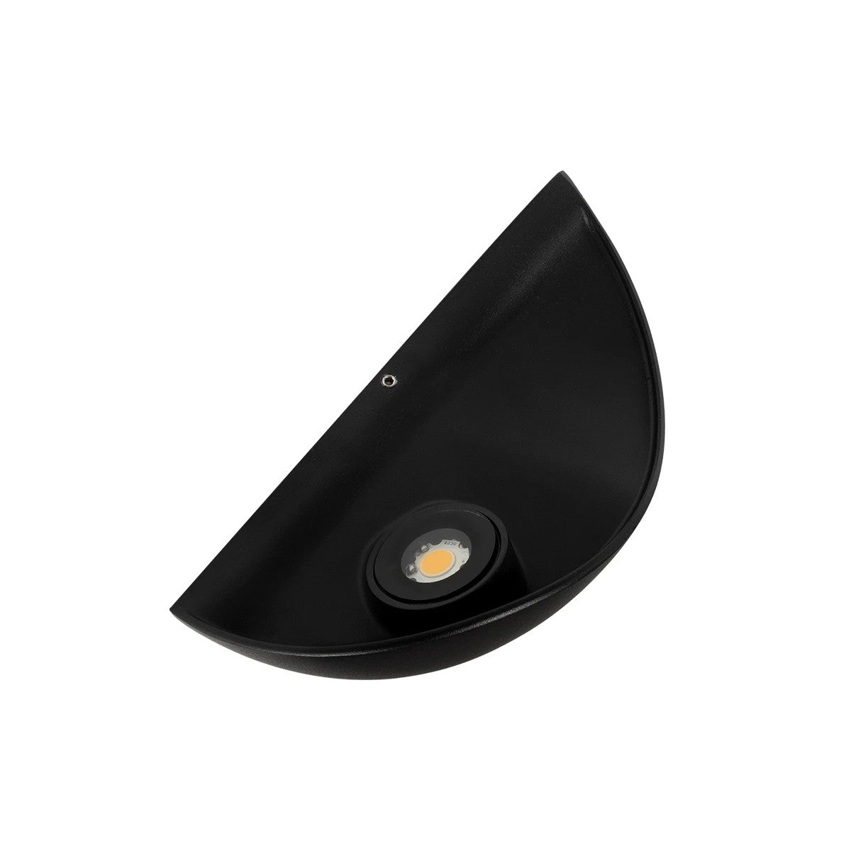 GLOBOSTAR® SELENE 60674 Μοντέρνο Φωτιστικό Τοίχου - Απλίκα LED 5W 625lm 90° AC 220-240V Αδιάβροχο IP65 Θερμό Λευκό 2700K - Bridgelux COB Chip & TÜV SÜD Driver - Μαύρο Ματ - Μ20 x Π9 x Υ12cm - 5 Χρόνια Εγγύηση - ledmania.gr