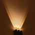 GLOBOSTAR® ARC 60680 Μοντέρνο Φωτιστικό Τοίχου - Απλίκα LED 12W 1500lm 30° AC 220-240V Αδιάβροχο IP65 Θερμό Λευκό 2700K - CREE XPE Chip & TÜV SÜD Driver - Μαύρο Ματ - Μ14 x Π4.8 x Υ11.5cm - 5 Χρόνια Εγγύηση