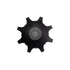 GLOBOSTAR® SPARK 60684 Μοντέρνο Φωτιστικό Τοίχου - Απλίκα LED 16W 2000lm 30° AC 220-240V Αδιάβροχο IP65 Θερμό Λευκό 2700K - CREE XPE Chip & TÜV SÜD Driver - Μαύρο Ματ - Μ25 x Π6 x Υ25cm - 5 Χρόνια Εγγύηση
