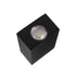 GLOBOSTAR® HIKARI 60685 Μοντέρνο Φωτιστικό Τοίχου - Απλίκα LED 4W 500lm 30° AC 220-240V Αδιάβροχο IP65 Θερμό Λευκό 2700K - CREE XPE Chip & TÜV SÜD Driver - Μαύρο Ματ - Μ6 x Π4 x Υ10.5cm - 5 Χρόνια Εγγύηση