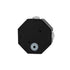GLOBOSTAR® HIKARI 60687 Μοντέρνο Φωτιστικό Τοίχου - Απλίκα LED 8W 1000lm 30° AC 220-240V Αδιάβροχο IP65 Θερμό Λευκό 2700K - CREE XPE Chip & TÜV SÜD Driver - Μαύρο Ματ - Μ10 x Π4 x Υ10cm - 5 Χρόνια Εγγύηση
