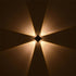 GLOBOSTAR® HIKARI 60687 Μοντέρνο Φωτιστικό Τοίχου - Απλίκα LED 8W 1000lm 30° AC 220-240V Αδιάβροχο IP65 Θερμό Λευκό 2700K - CREE XPE Chip & TÜV SÜD Driver - Μαύρο Ματ - Μ10 x Π4 x Υ10cm - 5 Χρόνια Εγγύηση