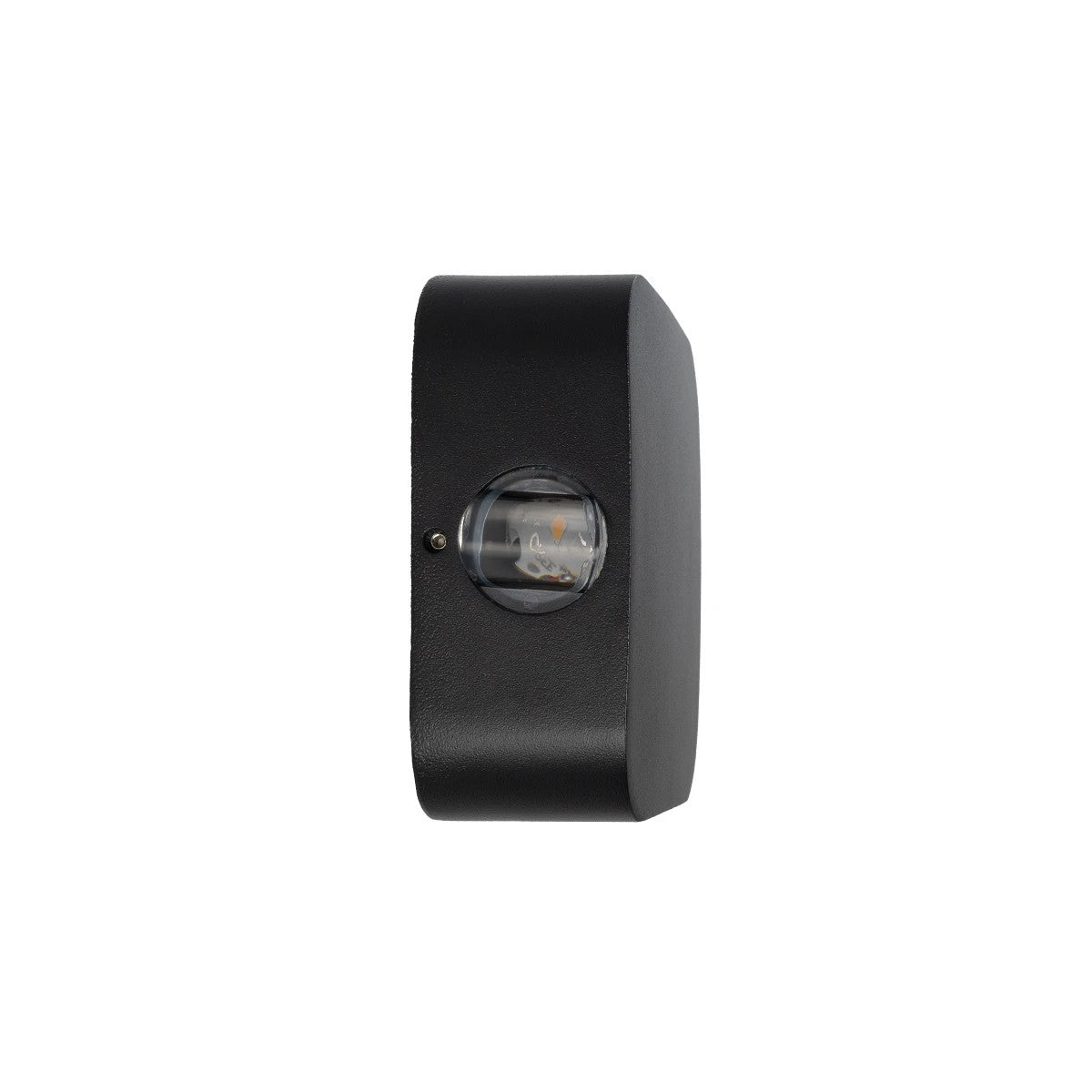 GLOBOSTAR® LUZ 60688 Μοντέρνο Φωτιστικό Τοίχου - Απλίκα LED 8W 1000lm 10° AC 220-240V Αδιάβροχο IP65 Θερμό Λευκό 2700K - CREE XPE Chip & TÜV SÜD Driver - Μαύρο Ματ - Μ13.5 x Π4.5 x Υ13.5cm - 5 Χρόνια Εγγύηση