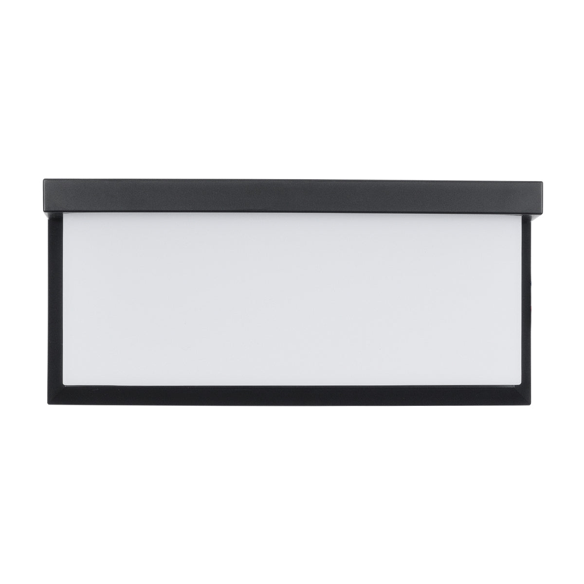 GLOBOSTAR® CITYSCAPE 60699 Μοντέρνο Φωτιστικό Τοίχου - Απλίκα LED 18W 1890lm 120° AC 220-240V Αδιάβροχο IP65 Φυσικό Λευκό 4500K - Bridgelux SMD Chip - Μαύρο Ματ - Μ23.5 x Π11 x Υ10cm - 3 Χρόνια Εγγύηση
