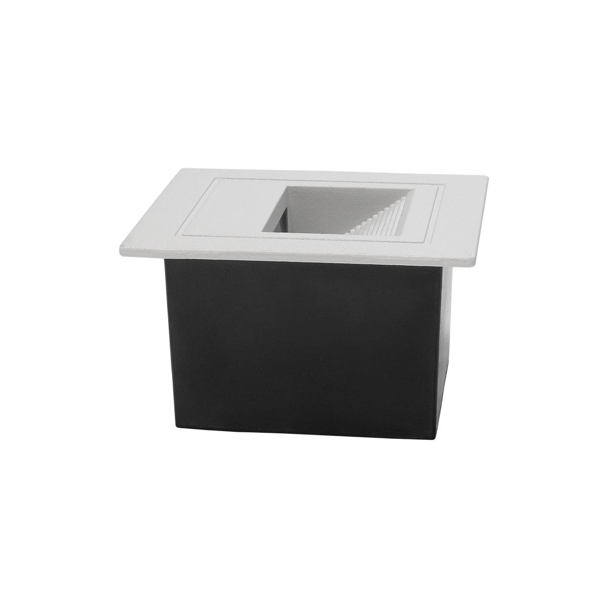 kelvo® STEPART KLV-101-0079 Μοντέρνο Χωνευτό Φωτιστικό Σκαλοπατιού - Διαδρόμου LED 3W 375lm 45° AC 220-240V Αδιάβροχο IP65 Θερμό Λευκό 2700K - Lumileds SMD Chip & TÜV SÜD Driver - Λευκό Ματ - Μ8.5 x Π5 x Υ8.5cm / Q6.72 x 6.72cm - 5 Χρόνια Εγγύηση - ledmania.gr