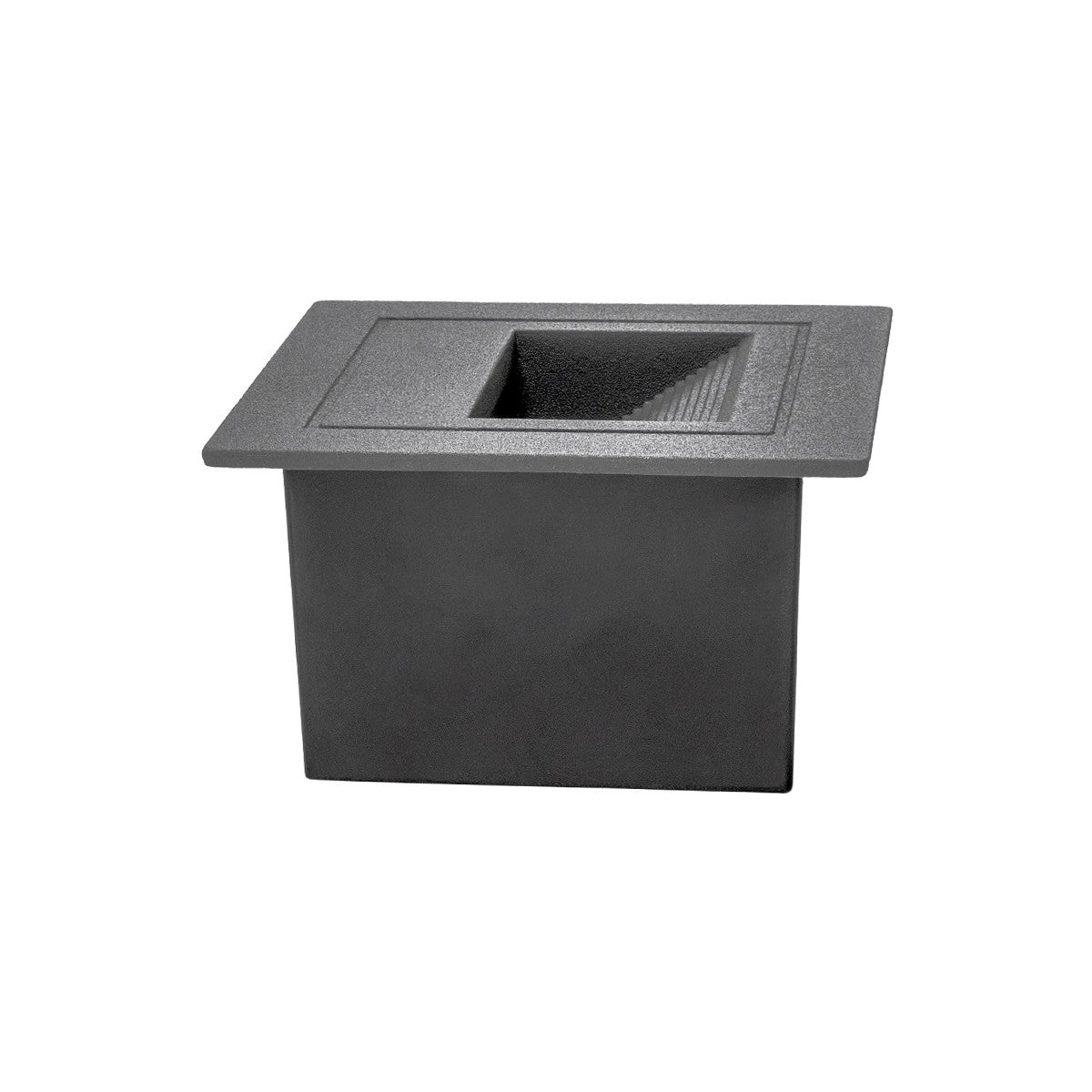 kelvo® STEPART KLV-101-0078 Μοντέρνο Χωνευτό Φωτιστικό Σκαλοπατιού - Διαδρόμου LED 3W 375lm 45° AC 220-240V Αδιάβροχο IP65 Θερμό Λευκό 2700K - Lumileds SMD Chip & TÜV SÜD Driver - Γκρι Ανθρακί Ματ - Μ8.5 x Π5 x Υ8.5cm / Q6.72 x 6.72cm - 5 Χρόνια Εγγύηση - ledmania.gr