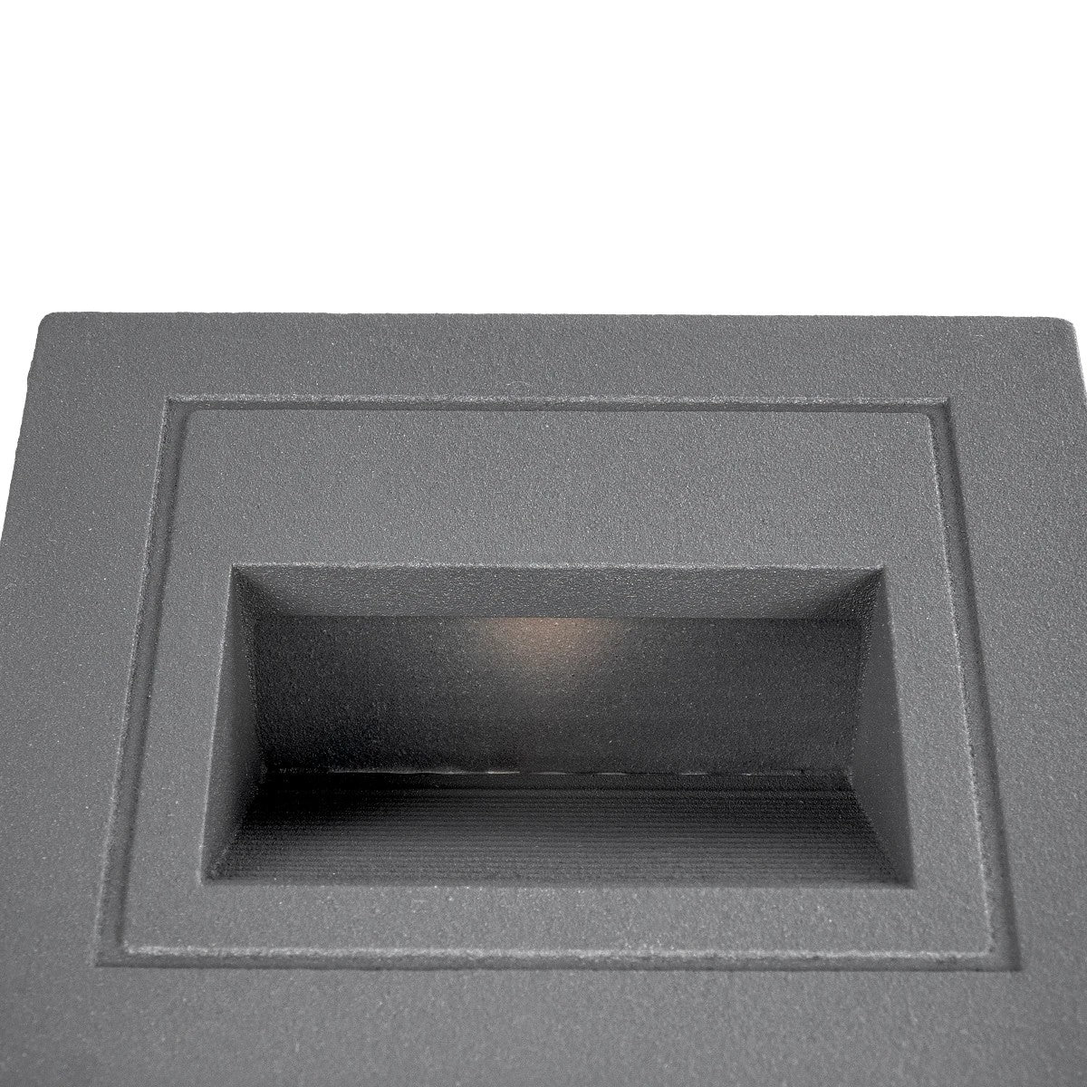 kelvo® STEPART KLV-101-0078 Μοντέρνο Χωνευτό Φωτιστικό Σκαλοπατιού - Διαδρόμου LED 3W 375lm 45° AC 220-240V Αδιάβροχο IP65 Θερμό Λευκό 2700K - Lumileds SMD Chip & TÜV SÜD Driver - Γκρι Ανθρακί Ματ - Μ8.5 x Π5 x Υ8.5cm / Q6.72 x 6.72cm - 5 Χρόνια Εγγύηση - ledmania.gr