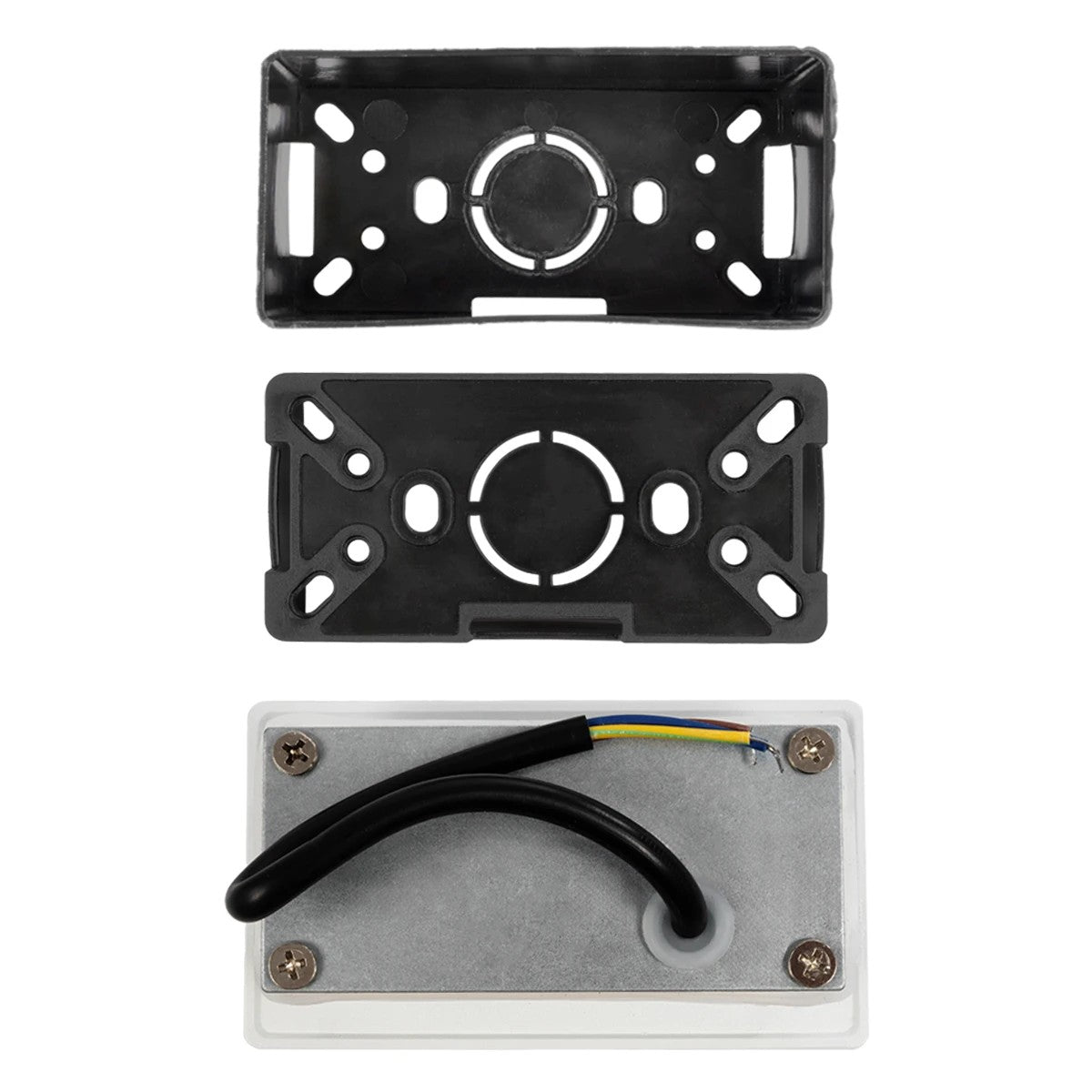 kelvo® STEPART KLV-101-0082 Μοντέρνο Χωνευτό Φωτιστικό Σκαλοπατιού - Διαδρόμου LED 3W 375lm 45° AC 220-240V Αδιάβροχο IP65 Θερμό Λευκό 2700K - Lumileds SMD Chip & TÜV SÜD Driver - Λευκό Ματ - Μ10.5 x Π4.5 x Υ6cm / Q9.12 x 4.49cm - 5 Χρόνια Εγγύηση - ledmania.gr