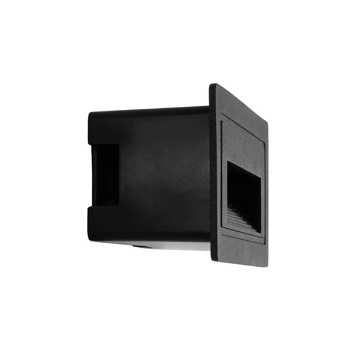 kelvo® STEPART KLV-101-0080 Μοντέρνο Χωνευτό Φωτιστικό Σκαλοπατιού - Διαδρόμου LED 3W 375lm 45° AC 220-240V Αδιάβροχο IP65 Θερμό Λευκό 2700K - Lumileds SMD Chip & TÜV SÜD Driver - Μαύρο Ματ - Μ10.5 x Π4.5 x Υ6cm / Q9.12 x 4.49cm - 5 Χρόνια Εγγύηση - ledmania.gr