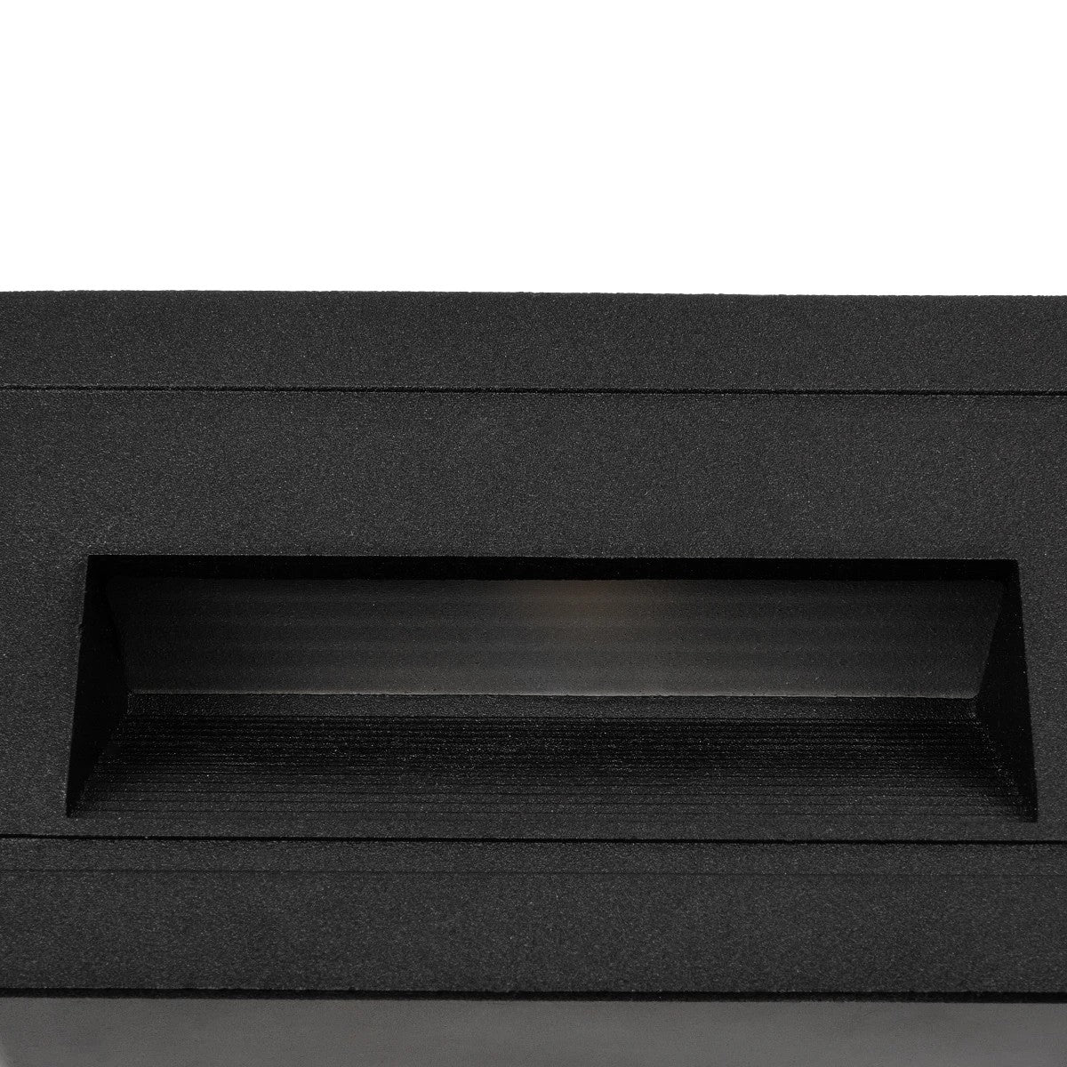 kelvo® STEPART KLV-101-0080 Μοντέρνο Χωνευτό Φωτιστικό Σκαλοπατιού - Διαδρόμου LED 3W 375lm 45° AC 220-240V Αδιάβροχο IP65 Θερμό Λευκό 2700K - Lumileds SMD Chip & TÜV SÜD Driver - Μαύρο Ματ - Μ10.5 x Π4.5 x Υ6cm / Q9.12 x 4.49cm - 5 Χρόνια Εγγύηση - ledmania.gr