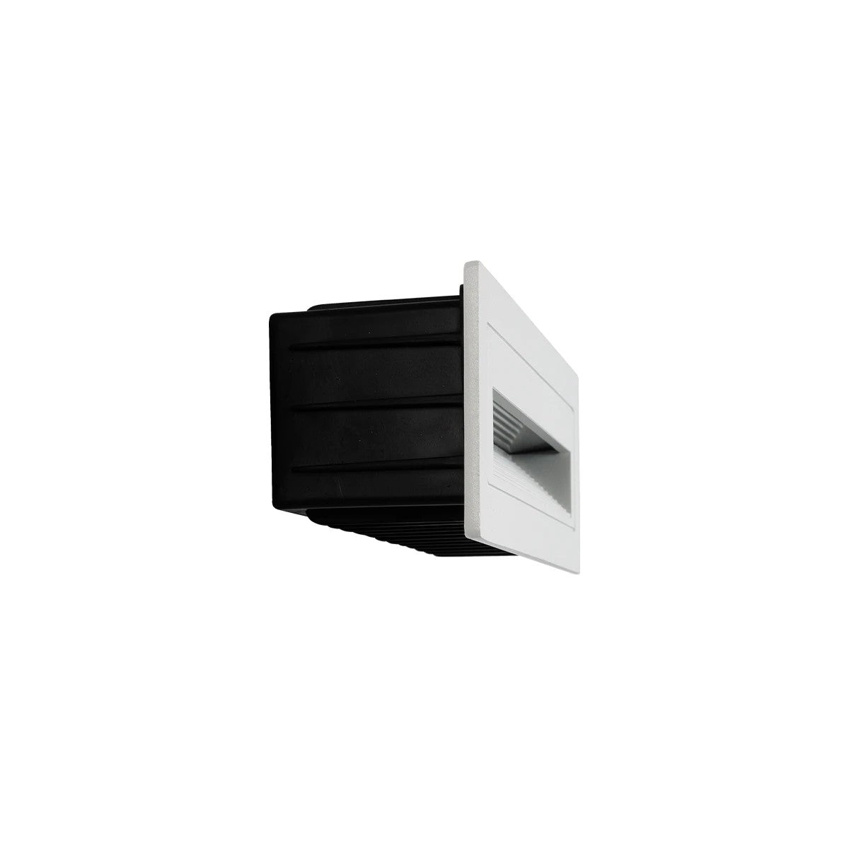 kelvo® STEPART KLV-101-0088 Μοντέρνο Χωνευτό Φωτιστικό Σκαλοπατιού - Διαδρόμου LED 6W 750lm 45° AC 220-240V Αδιάβροχο IP65 Θερμό Λευκό 2700K - Lumileds SMD Chip & TÜV SÜD Driver - Λευκό Ματ - Μ21 x Π5.5 x Υ6.5cm / Q20.3 x 5.6cm - 5 Χρόνια Εγγύηση - ledmania.gr