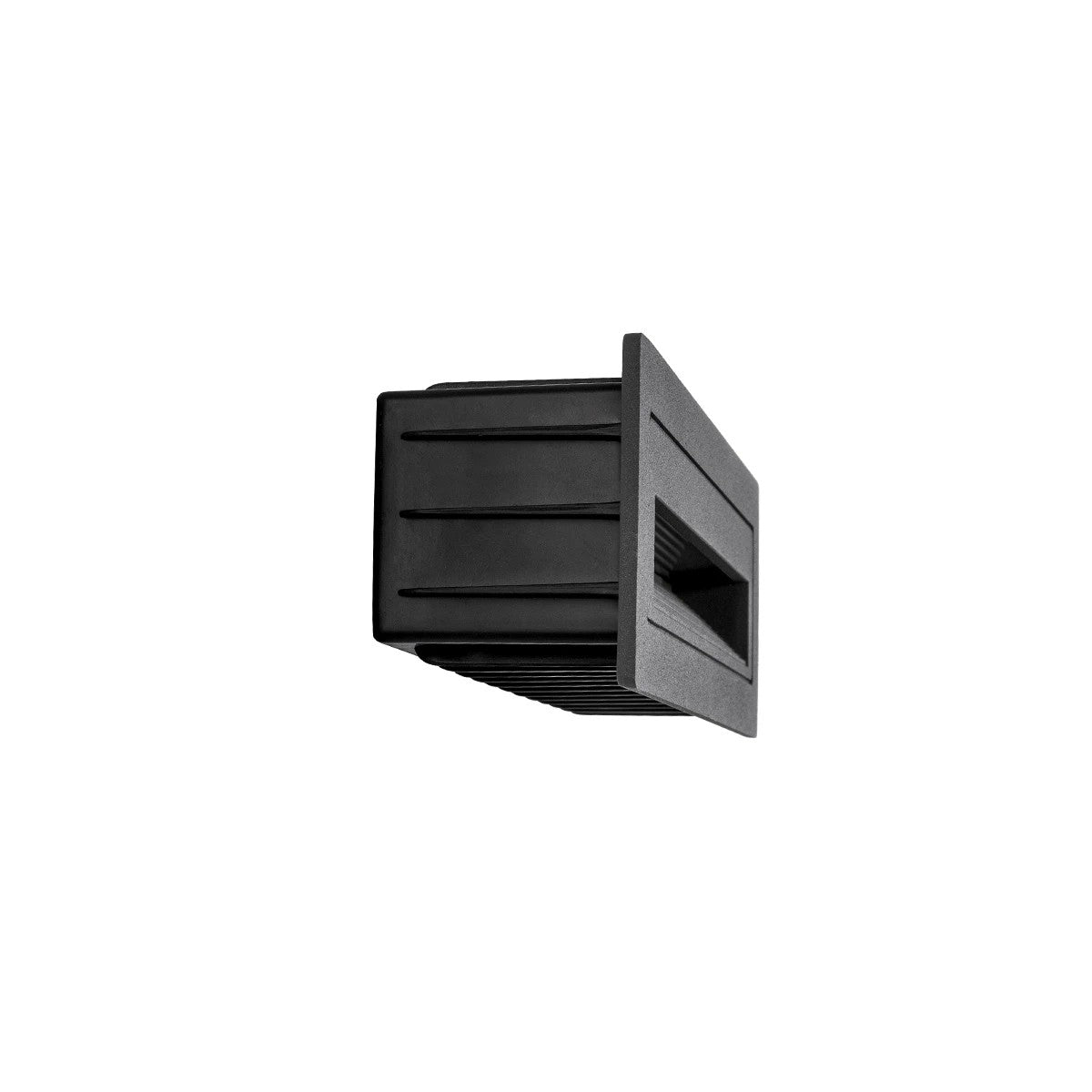 kelvo® STEPART KLV-101-0087 Μοντέρνο Χωνευτό Φωτιστικό Σκαλοπατιού - Διαδρόμου LED 6W 750lm 45° AC 220-240V Αδιάβροχο IP65 Θερμό Λευκό 2700K - Lumileds SMD Chip & TÜV SÜD Driver - Γκρι Ανθρακί Ματ - Μ21 x Π5.5 x Υ6.5cm  / Q20.3 x 5.6cm - 5 Χρόνια Εγγύηση - ledmania.gr