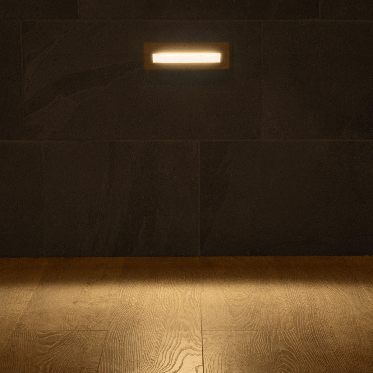 kelvo® STEPART KLV-101-0087 Μοντέρνο Χωνευτό Φωτιστικό Σκαλοπατιού - Διαδρόμου LED 6W 750lm 45° AC 220-240V Αδιάβροχο IP65 Θερμό Λευκό 2700K - Lumileds SMD Chip & TÜV SÜD Driver - Γκρι Ανθρακί Ματ - Μ21 x Π5.5 x Υ6.5cm  / Q20.3 x 5.6cm - 5 Χρόνια Εγγύηση - ledmania.gr