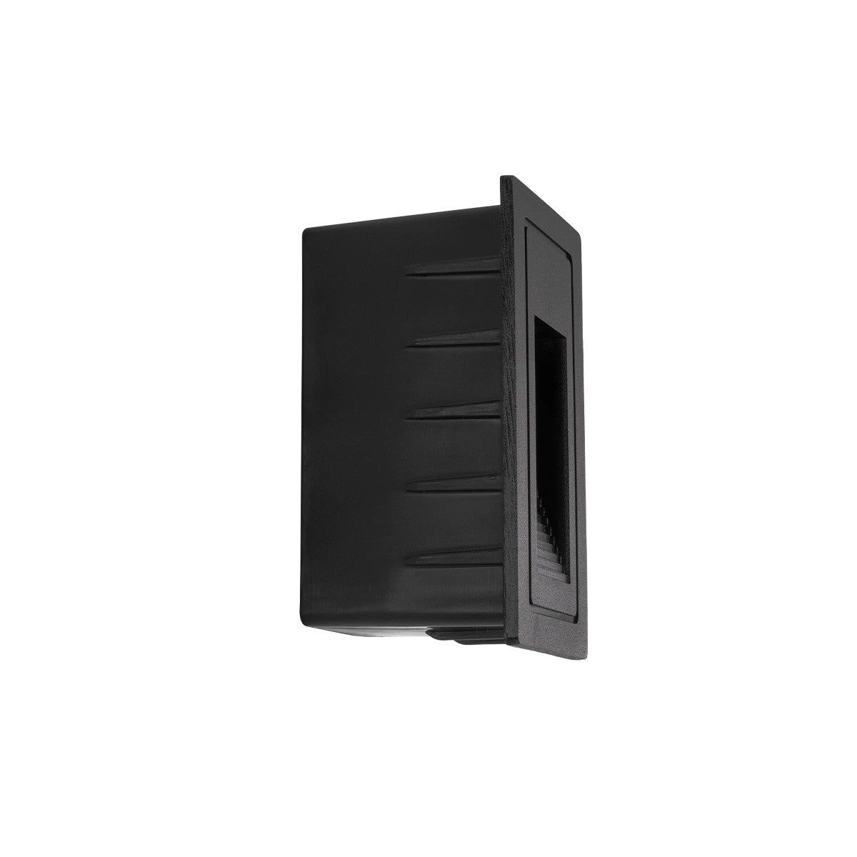 kelvo® STEPART KLV-101-0089 Μοντέρνο Χωνευτό Φωτιστικό Σκαλοπατιού - Διαδρόμου LED 3W 375lm 45° AC 220-240V Αδιάβροχο IP65 Θερμό Λευκό 2700K - Lumileds SMD Chip & TÜV SÜD Driver - Μαύρο Ματ - Μ5.5 x Π6 x Υ10cm / Q5 x 9.61cm - 5 Χρόνια Εγγύηση - ledmania.gr