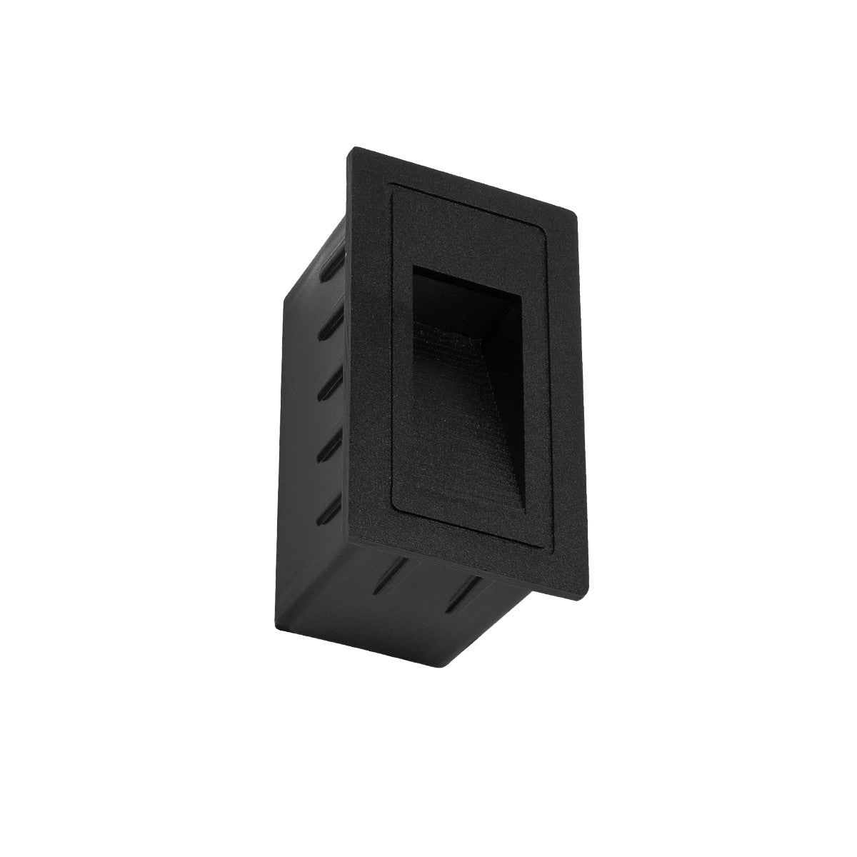 kelvo® STEPART KLV-101-0089 Μοντέρνο Χωνευτό Φωτιστικό Σκαλοπατιού - Διαδρόμου LED 3W 375lm 45° AC 220-240V Αδιάβροχο IP65 Θερμό Λευκό 2700K - Lumileds SMD Chip & TÜV SÜD Driver - Μαύρο Ματ - Μ5.5 x Π6 x Υ10cm / Q5 x 9.61cm - 5 Χρόνια Εγγύηση - ledmania.gr