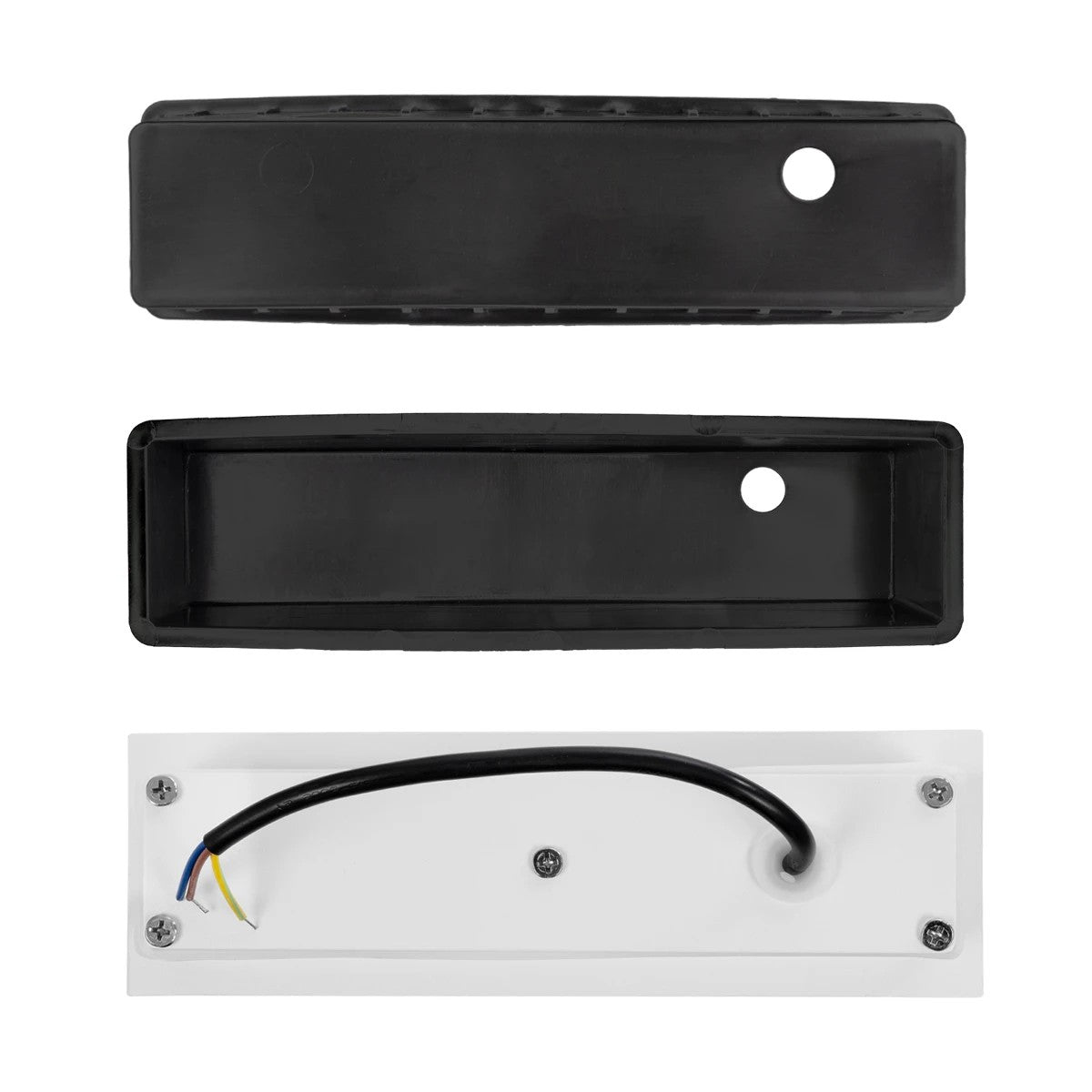 kelvo® STEPART KLV-101-0094 Μοντέρνο Χωνευτό Φωτιστικό Σκαλοπατιού - Διαδρόμου LED 7W 735lm 45° AC 220-240V Αδιάβροχο IP65 Θερμό Λευκό 2700K - Lumileds SMD Chip & TÜV SÜD Driver - Λευκό Ματ - Μ6.5 x Π6.5 x Υ21cm / Q5.41 x 18.9cm - 5 Χρόνια Εγγύηση - ledmania.gr