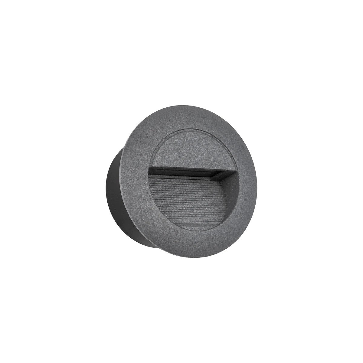 kelvo® STEPART KLV-101-0075 Μοντέρνο Χωνευτό Φωτιστικό Σκαλοπατιού - Διαδρόμου LED 3W 375lm 45° AC 220-240V Αδιάβροχο IP65 Θερμό Λευκό 2700K - Lumileds SMD Chip & TÜV SÜD Driver - Γκρι Ανθρακί Ματ - Μ8.3 x Π4.5 x Υ8.3cm  / Q6.55 x 6.55cm - 5 Χρόνια Εγγ... - ledmania.gr