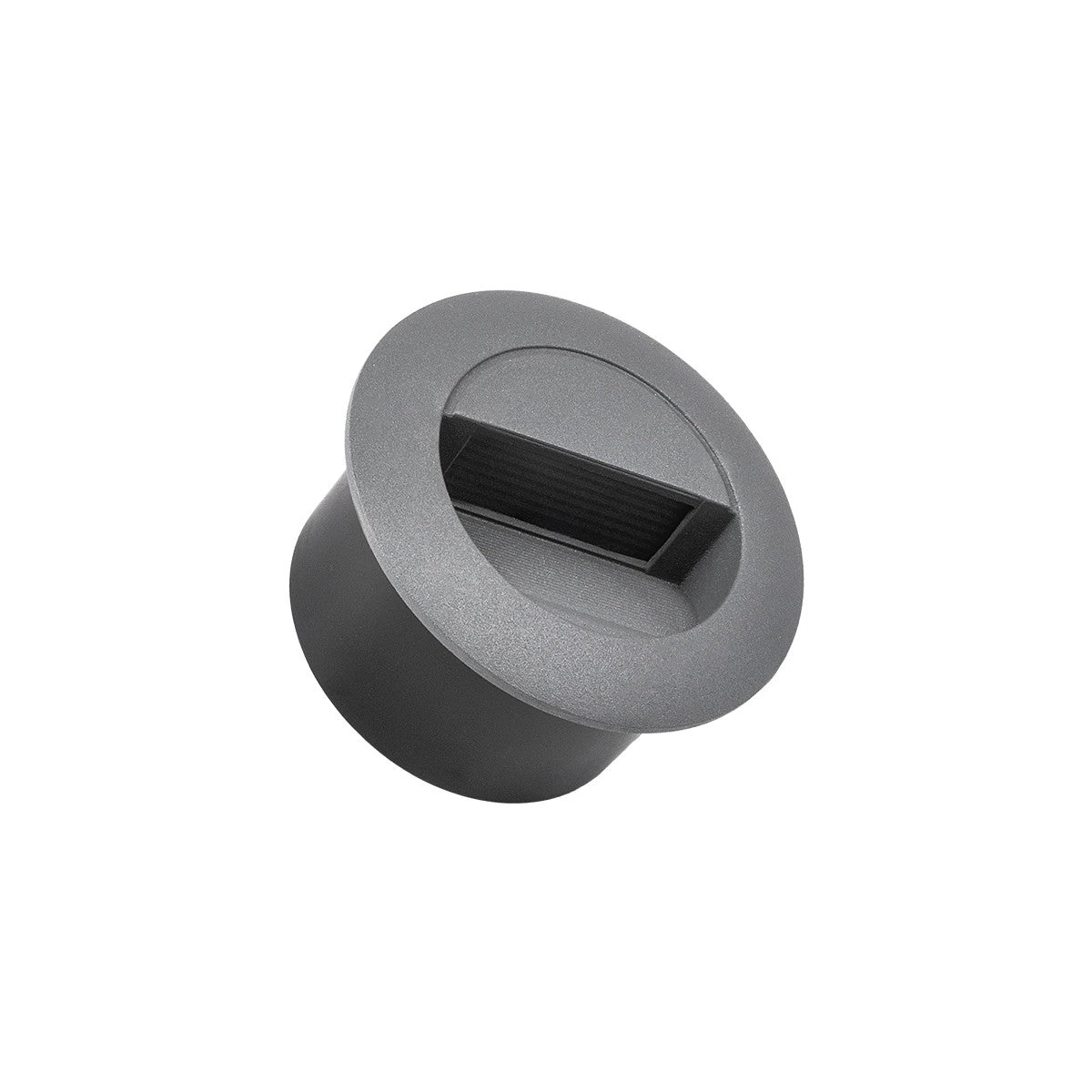 kelvo® STEPART KLV-101-0075 Μοντέρνο Χωνευτό Φωτιστικό Σκαλοπατιού - Διαδρόμου LED 3W 375lm 45° AC 220-240V Αδιάβροχο IP65 Θερμό Λευκό 2700K - Lumileds SMD Chip & TÜV SÜD Driver - Γκρι Ανθρακί Ματ - Μ8.3 x Π4.5 x Υ8.3cm  / Q6.55 x 6.55cm - 5 Χρόνια Εγγ... - ledmania.gr