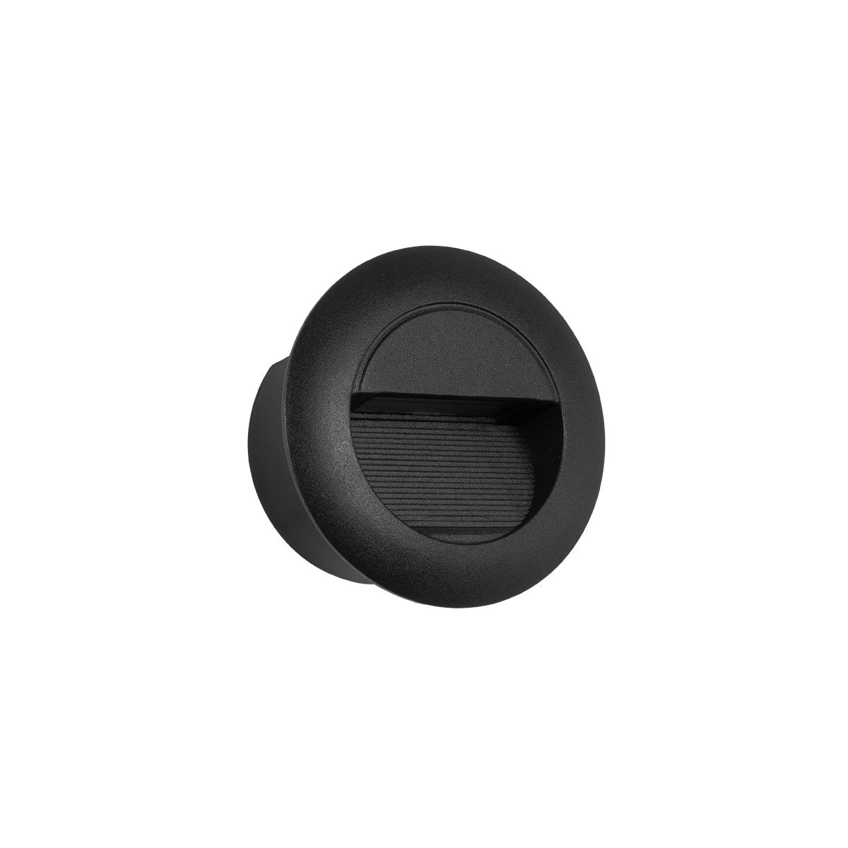 kelvo® STEPART KLV-101-0074 Μοντέρνο Χωνευτό Φωτιστικό Σκαλοπατιού - Διαδρόμου LED 3W 375lm 45° AC 220-240V Αδιάβροχο IP65 Θερμό Λευκό 2700K - Lumileds SMD Chip & TÜV SÜD Driver - Μαύρο Ματ - Μ8.3 x Π4.5 x Υ8.3cm  / Q6.55 x 6.55cm - 5 Χρόνια Εγγύηση - ledmania.gr