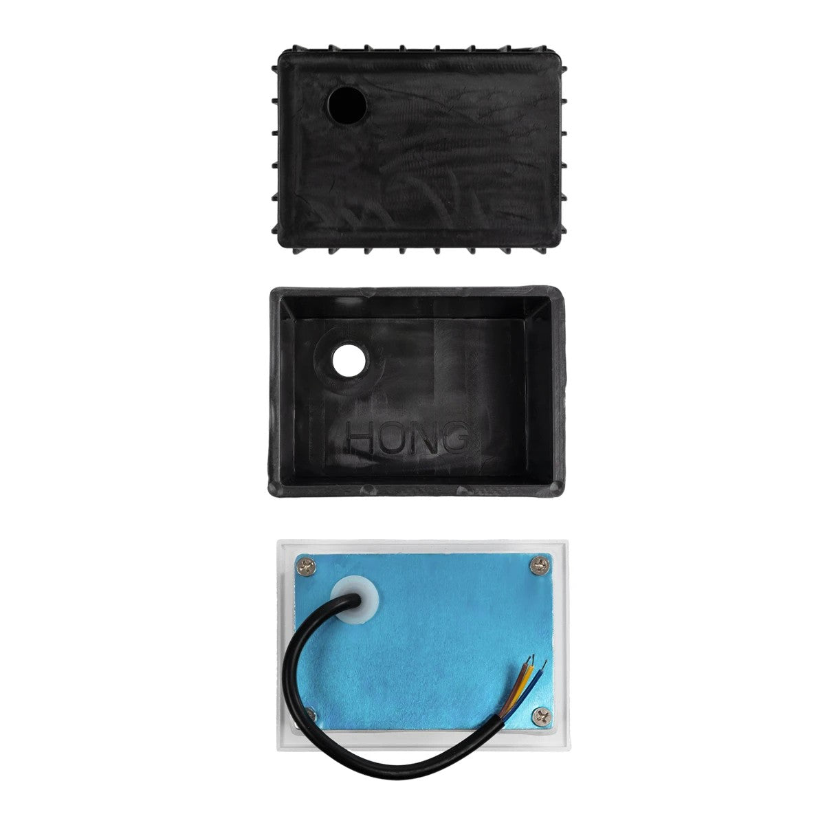 kelvo® STEPART KLV-101-0085 Μοντέρνο Χωνευτό Φωτιστικό Σκαλοπατιού - Διαδρόμου LED 6W 750lm 45° AC 220-240V Αδιάβροχο IP65 Θερμό Λευκό 2700K - Lumileds SMD Chip & TÜV SÜD Driver - Λευκό Ματ - Μ11.5 x Π5.3 x Υ8.3cm / Q10.63 x 7.61cm - 5 Χρόνια Εγγύηση - ledmania.gr