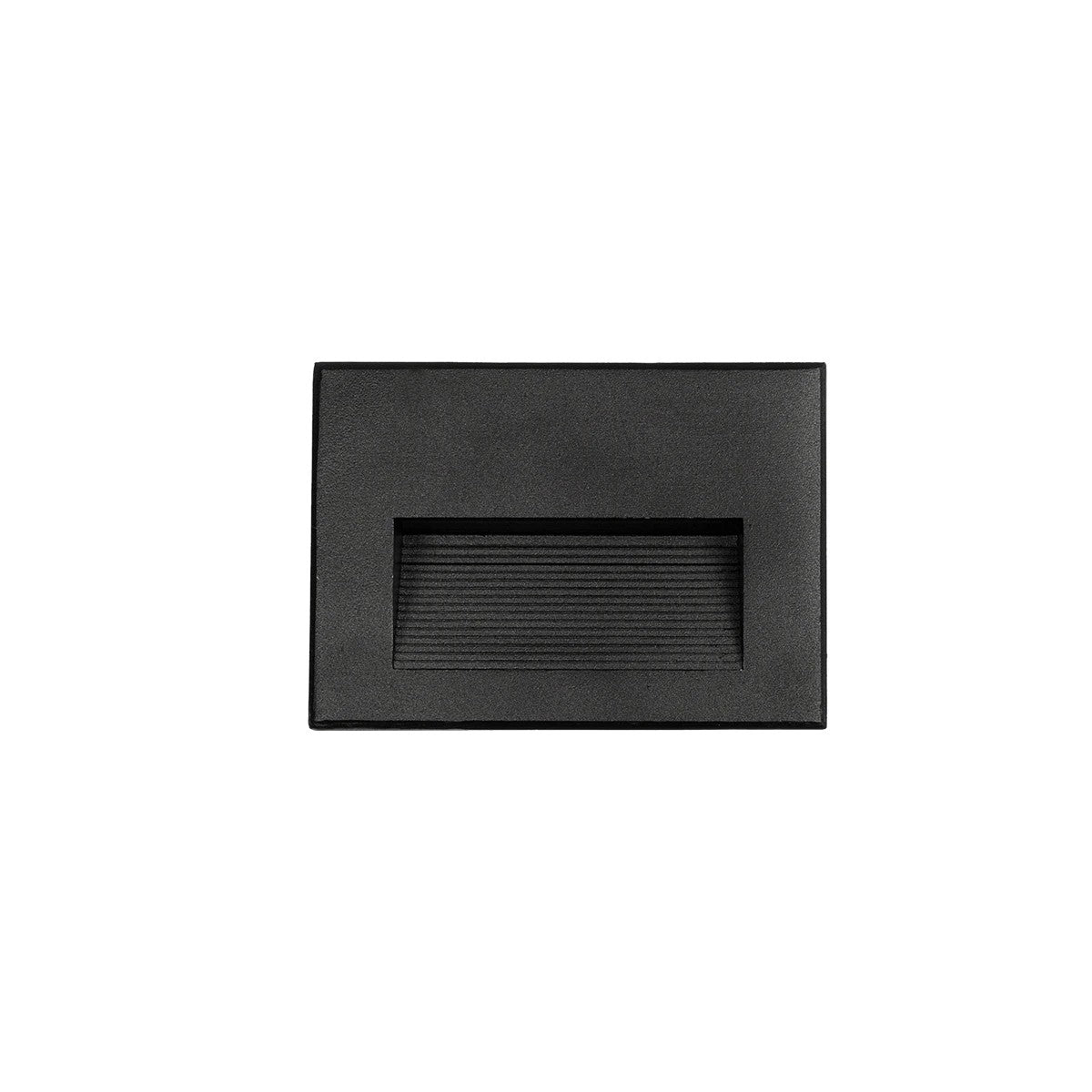 kelvo® STEPART KLV-101-0083 Μοντέρνο Χωνευτό Φωτιστικό Σκαλοπατιού - Διαδρόμου LED 6W 750lm 45° AC 220-240V Αδιάβροχο IP65 Θερμό Λευκό 2700K - Lumileds SMD Chip & TÜV SÜD Driver - Μαύρο Ματ - Μ11.5 x Π5.3 x Υ8.3cm / Q10.63 x 7.61cm - 5 Χρόνια Εγγύηση - ledmania.gr