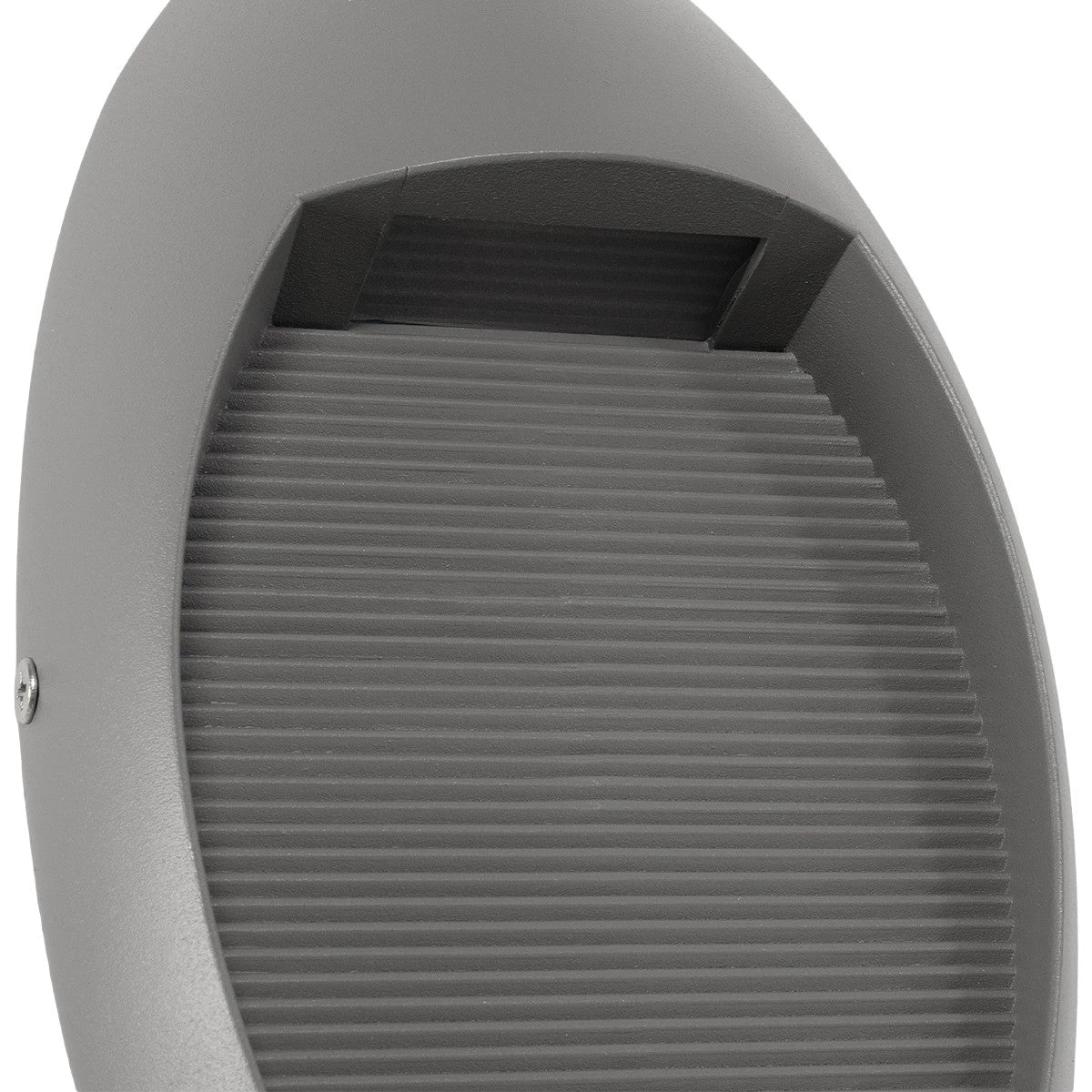 kelvo® STEPART KLV-101-0102 Μοντέρνο Φωτιστικό Σκαλοπατιού - Διαδρόμου LED 3W 375lm 45° AC 220-240V Αδιάβροχο IP65 Θερμό Λευκό 2700K - Lumileds SMD Chip & TÜV SÜD Driver - Γκρι Ανθρακί Ματ - Μ13 x Π5.5 x Υ26cm - 5 Χρόνια Εγγύηση - ledmania.gr