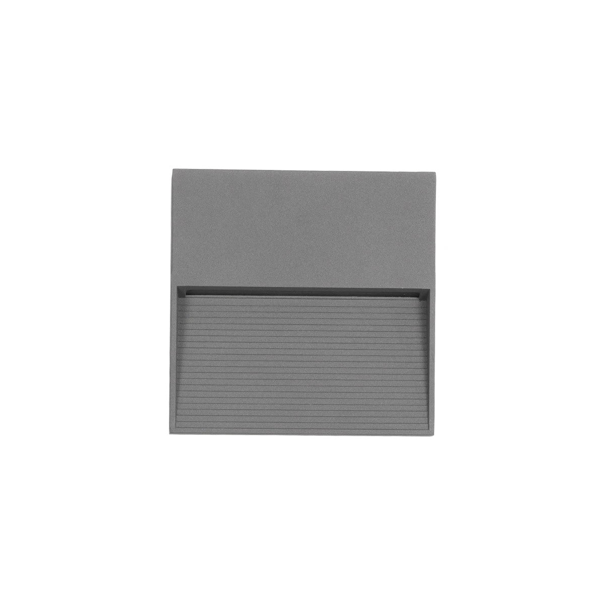 kelvo® STEPART KLV-101-0105 Μοντέρνο Φωτιστικό Σκαλοπατιού - Διαδρόμου LED 4W 500lm 45° AC 220-240V Αδιάβροχο IP65 Θερμό Λευκό 2700K - Lumileds SMD Chip & TÜV SÜD Driver - Γκρι Ανθρακί Ματ - Μ15 x Π3.5 x Υ15cm - 5 Χρόνια Εγγύηση - ledmania.gr