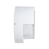 GLOBOSTAR® APEX 60766 Φωτιστικό Τοίχου - Απλίκα Εσωτερικού/Εξωτερικού Χώρου LED 10W 1050lm 120° AC175-265V Αδιάβροχο IP65 - Πλαστικό Σώμα - Φυσικό λευκό 4500K - Φ17 x Υ9cm - Λευκό - Bridgelux Chip - 3 Χρόνια Εγγύηση - ledmania.gr