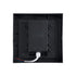 GLOBOSTAR® APEX 60770 Φωτιστικό Τοίχου - Απλίκα Εσωτερικού/Εξωτερικού Χώρου LED 10W 1050lm 120° AC175-265V Αδιάβροχο IP65 - Πλαστικό Σώμα - Φυσικό λευκό 4500K - Μ17 x Π17 x Υ9cm - Μαύρο - Bridgelux Chip - 3 Χρόνια Εγγύηση - ledmania.gr
