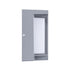 GLOBOSTAR® APEX 60771 Φωτιστικό Τοίχου - Απλίκα Εσωτερικού/Εξωτερικού Χώρου LED 10W 1050lm 120° AC175-265V Αδιάβροχο IP65 - Πλαστικό Σώμα - Φυσικό λευκό 4500K - Μ17 x Π17 x Υ9cm - Γκρι - Bridgelux Chip - 3 Χρόνια Εγγύηση - ledmania.gr