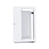 GLOBOSTAR® MAJESTIC 60775 Φωτιστικό Τοίχου - Απλίκα Εσωτερικού/Εξωτερικού Χώρου LED 10W 1050lm 120° AC175-265V Αδιάβροχο IP65 - Πλαστικό Σώμα - Φυσικό λευκό 4500K - Μ17 x Π17 x Υ9cm - Λευκό - Bridgelux Chip - 3 Χρόνια Εγγύηση - ledmania.gr