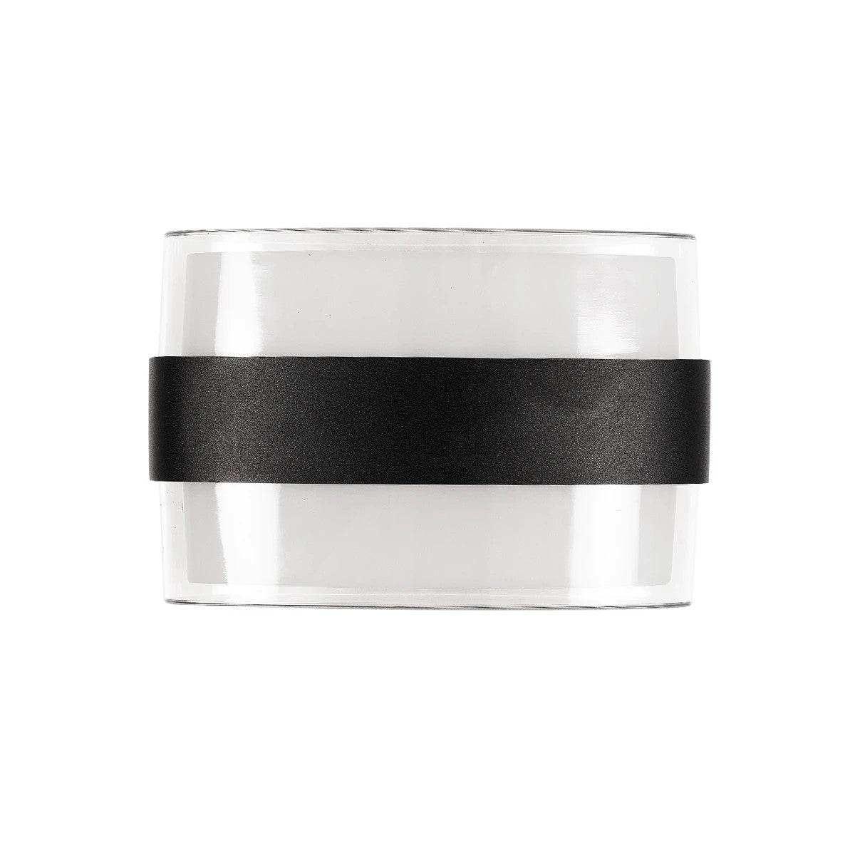 GLOBOSTAR® EMPIRE 60783 Μοντέρνο Φωτιστικό Τοίχου - Απλίκα LED 12W 1200lm 120° AC 220-240V Αδιάβροχο IP65 Θερμό Λευκό 2700K - Bridgelux SMD Chip & TÜV SÜD Driver - Μαύρο Ματ - Μ18.5 x Π12 x Υ8.5cm - 3 Χρόνια Εγγύηση