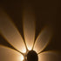 GLOBOSTAR® SOL 60796 Μοντέρνο Φωτιστικό Τοίχου - Απλίκα LED 16W 2000lm 30° AC 220-240V Αδιάβροχο IP65 Θερμό Λευκό 2700K - CREE XPE Chip & TÜV SÜD Driver - Μαύρο Ματ - Μ16 x Π5.5 x Υ16cm - 5 Χρόνια Εγγύηση