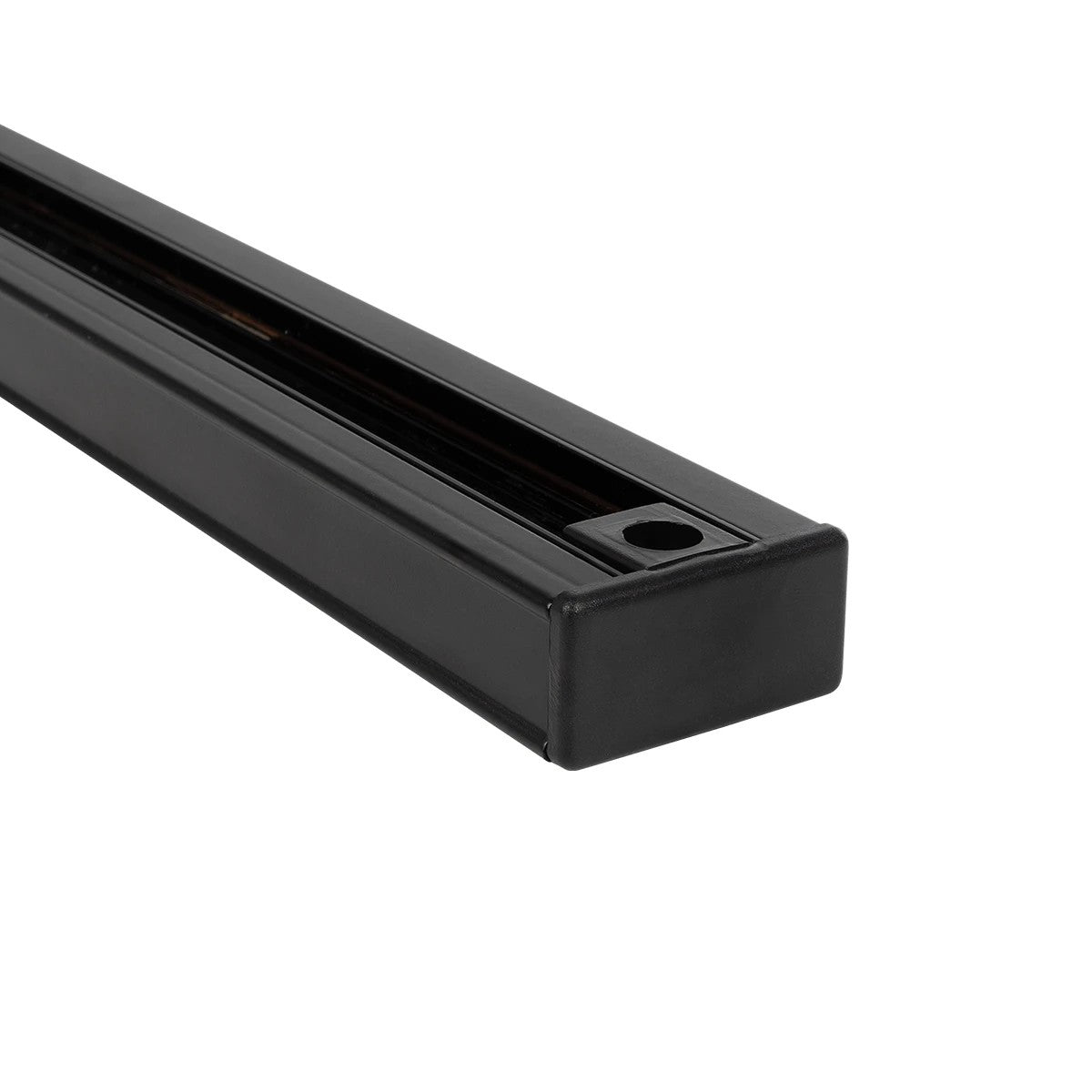 GLOBOSTAR® TRACKOLD-2PH 60875 Διφασική Ράγα 3 Καλωδίων 2L+1N για Σύστημα Ράγας Trackold-2PH AC 220-240V IP20 - Μαύρο Ματ - Μ100 x Π5 x Υ1cm - ledmania.gr