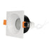 GLOBOSTAR® EPSILON 60896 Χωνευτή Τετράγωνη Βάση Σποτ Οροφής/Μπάνιου για Λάμπα MR16/GU10 Αδιάβροχο IP65 - Λευκό Αλουμίνιο & Λευκό Γυαλί - Φ8.5 x Υ4.4cm / Q7.5 x 7.5cm - ledmania.gr