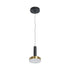 GLOBOSTAR® ZANE 60933 Κρεμαστό Φωτιστικό Design LED CCT 18W 2016lm 120° AC 220-240V IP20 - Εναλλαγή Φωτισμού μέσω Τηλεχειριστηρίου All In One Ψυχρό 6000k+Φυσικό 4500k+Θερμό 2700k Dimmable - Φ15 x Υ18cm - Μαύρο & Χρυσό - 3 Χρόνια Εγγύηση - ledmania.gr