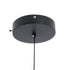 GLOBOSTAR® ZANE 60933 Κρεμαστό Φωτιστικό Design LED CCT 18W 2016lm 120° AC 220-240V IP20 - Εναλλαγή Φωτισμού μέσω Τηλεχειριστηρίου All In One Ψυχρό 6000k+Φυσικό 4500k+Θερμό 2700k Dimmable - Φ15 x Υ18cm - Μαύρο & Χρυσό - 3 Χρόνια Εγγύηση - ledmania.gr