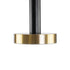 GLOBOSTAR® ZANE 60937 Κρεμαστό Φωτιστικό Design LED CCT 100W 11200lm 120° AC 220-240V IP20 - Εναλλαγή Φωτισμού μέσω Τηλεχειριστηρίου All In One Ψυχρό 6000k+Φυσικό 4500k+Θερμό 2700k Dimmable - Μ160 x Π15 x Υ18cm - Μαύρο & Χρυσό - 3 Χρόνια Εγγύηση - ledmania.gr