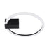 GloboStar® CINDERELLA 60976 Φωτιστικό Οροφής Δαχτυλίδι-Κύκλος LED CCT 16W 1792lm 360° AC 220-240V - Εναλλαγή Φωτισμού μέσω Διακόπτη On/Off All In One Ψυχρό 6000k+Φυσικό 4500k+Θερμό 2700k Φ28cm - Μαύρο - 3 Years Warranty - ledmania.gr