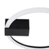 GloboStar® CINDERELLA 60976 Φωτιστικό Οροφής Δαχτυλίδι-Κύκλος LED CCT 16W 1792lm 360° AC 220-240V - Εναλλαγή Φωτισμού μέσω Διακόπτη On/Off All In One Ψυχρό 6000k+Φυσικό 4500k+Θερμό 2700k Φ28cm - Μαύρο - 3 Years Warranty - ledmania.gr